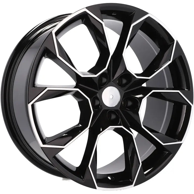 Alu kola pro Škoda SK516 8x18 5x112 ET40 57.1 Black Polished | Wheelsup.cz