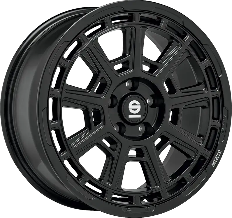 Alu kola SPARCO STERRATO 8x17 5x108 ET35 Matt Black