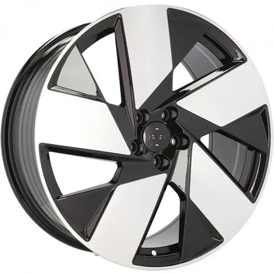 Alu kola pro Volvo SR402 9x20 5x108 ET58.5 63.4 Black Polished | Wheelsup.cz