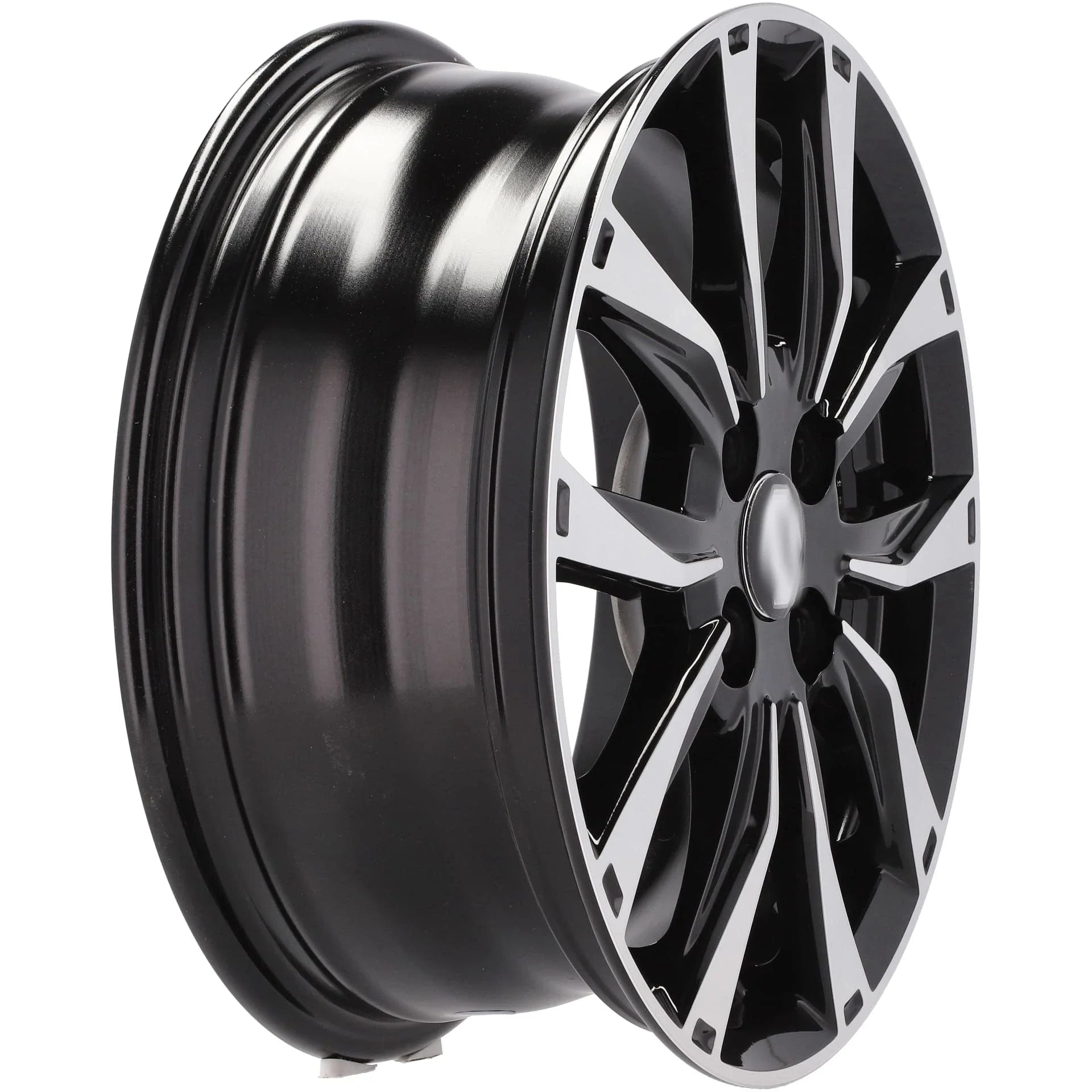 Alu kola Racing Line SW301 6x15 4x100 ET45 60.1 Black Polished | Wheelsup.cz