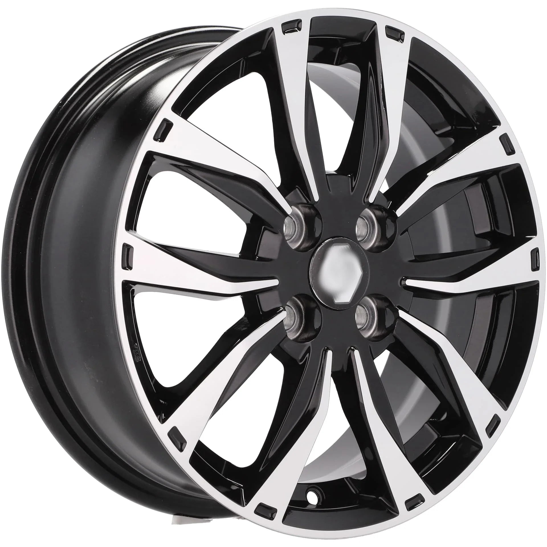 Alu kola Racing Line SW301 6x15 4x100 ET45 60.1 Black Polished | Wheelsup.cz
