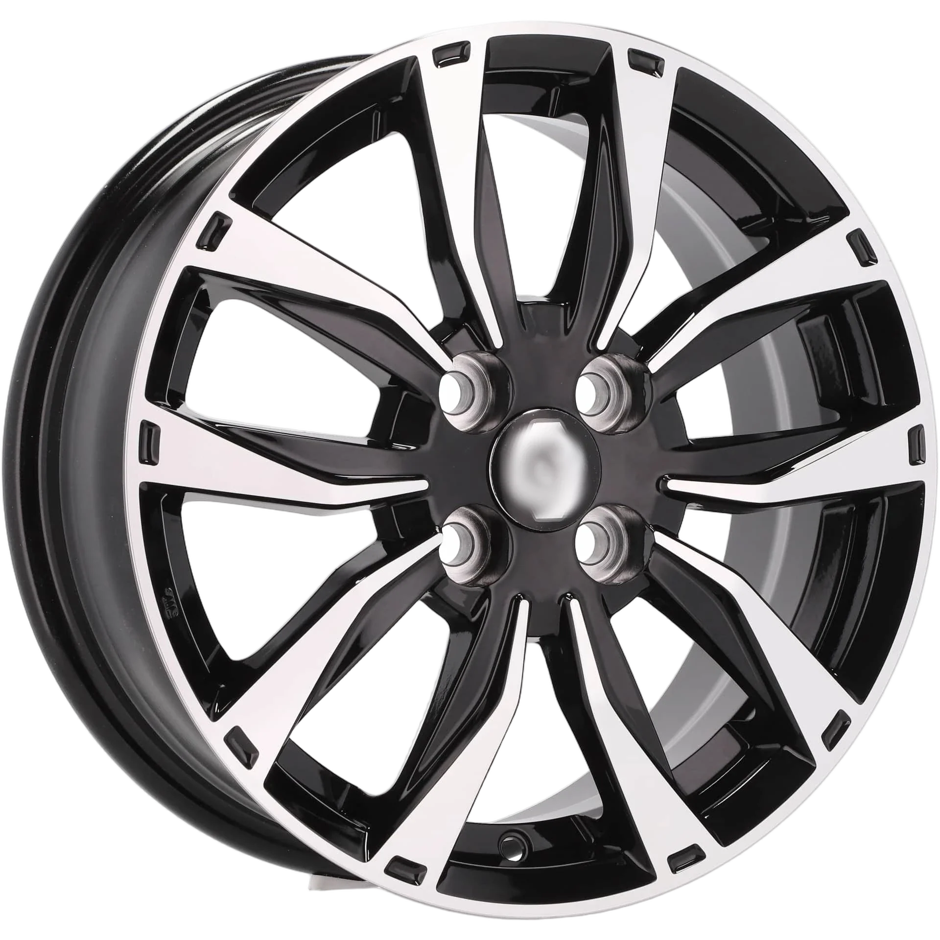 Alu kola Racing Line SW301 6x15 4x100 ET45 60.1 Black Polished | Wheelsup.cz