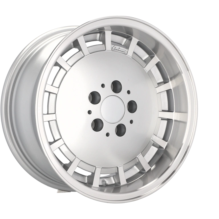 Alu kola pro Mercedes SW355 8x16 5x112 ET11 66.6 Silver & Polished Lip | Wheelsup.cz