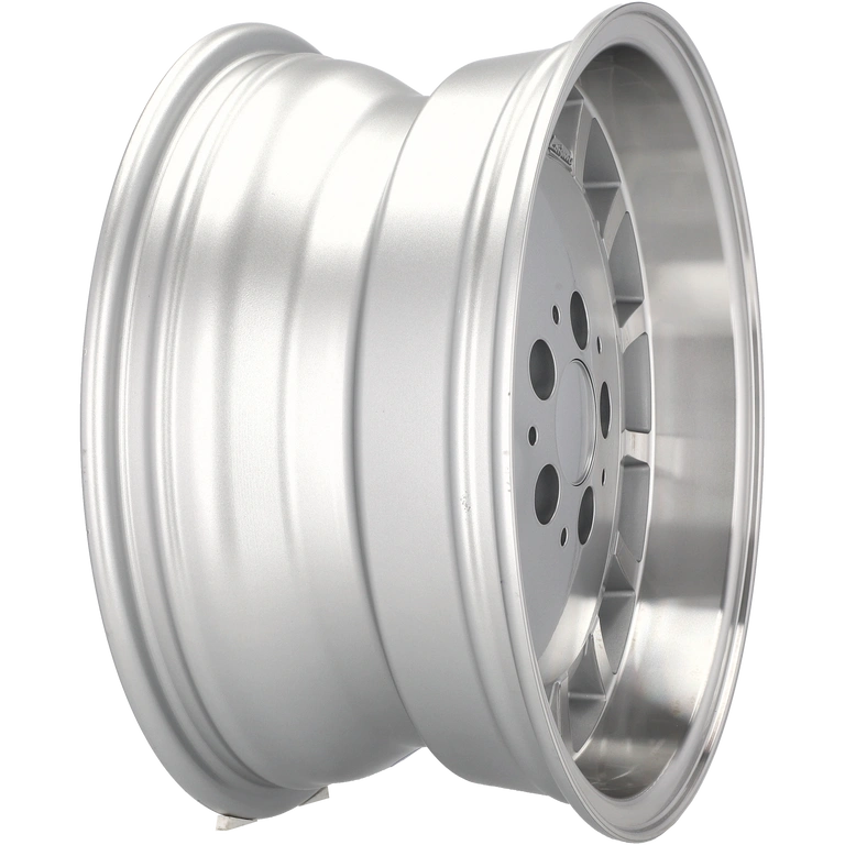 Alu kola pro Mercedes SW355 8x16 5x112 ET11 66.6 Silver & Polished Lip | Wheelsup.cz