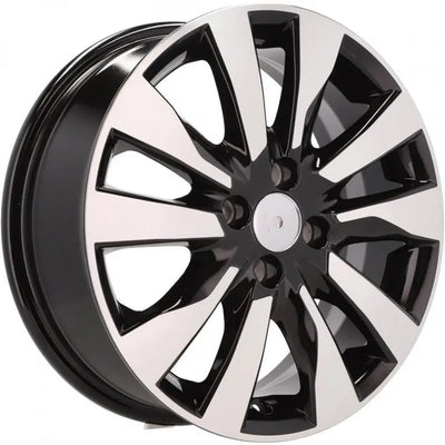 Alu kola Racing Line W1785 6x16 4x100 ET45 60.1 Black Polished | Wheelsup.cz