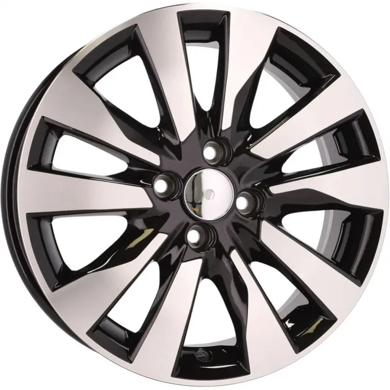 Alu kola Racing Line W1785 6x16 4x100 ET45 60.1 Black Polished | Wheelsup.cz