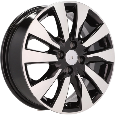Alu kola Racing Line W1785 6x16 4x100 ET45 60.1 Black Polished | Wheelsup.cz