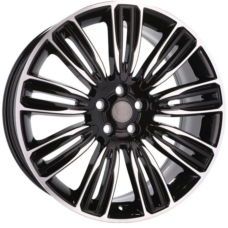 Alu kola pro Land Rover XE136 9.5x21 5x108 ET45 63.4 Black Polished | Wheelsup.cz