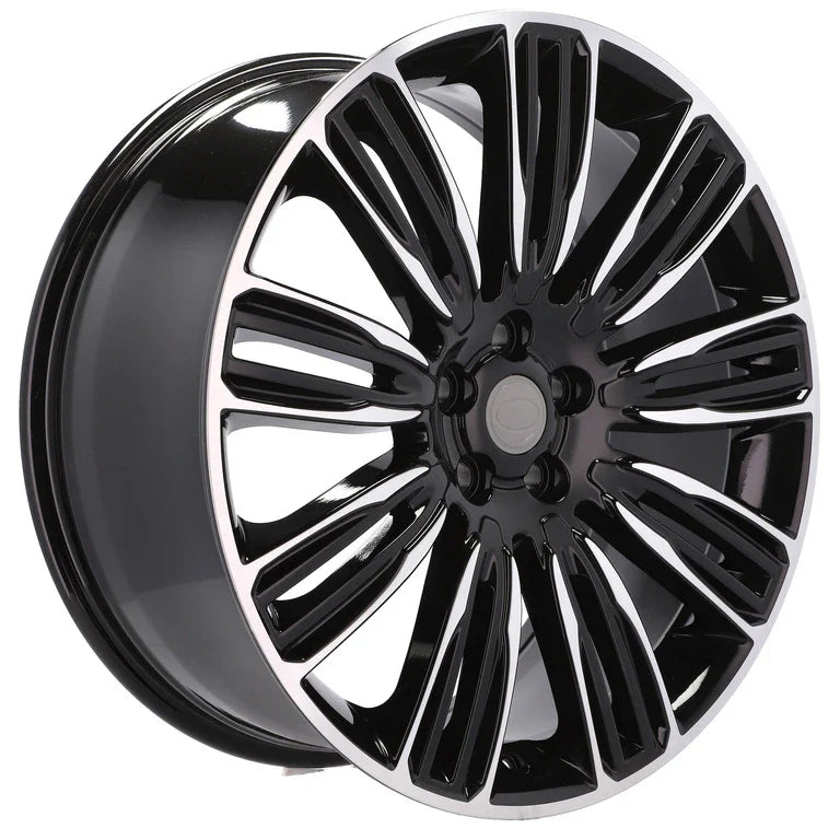 Alu kola pro Land Rover XE136 9.5x21 5x108 ET45 63.4 Black Polished | Wheelsup.cz