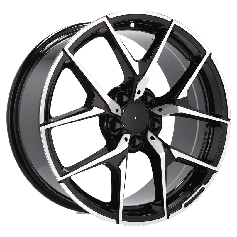 Alu kola pro Mercedes XE137 8x18 5x112 ET35 66.6 Black Polished | Wheelsup.cz