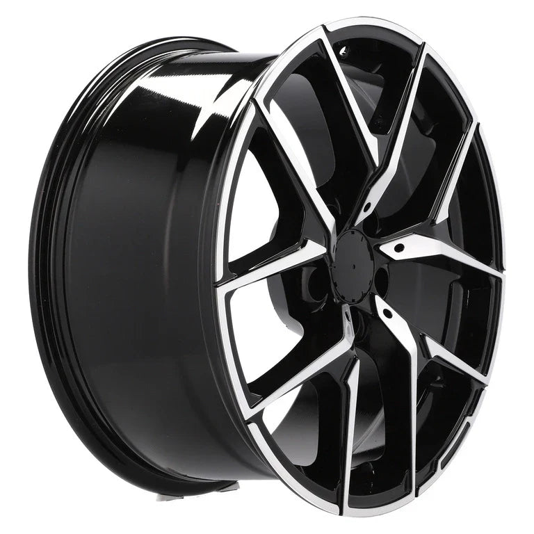 Alu kola pro Mercedes XE137 8.5x19 5x112 ET43 66.6 Black Polished | Wheelsup.cz