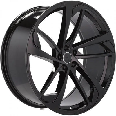 Alu kola pro Audi XE139 9.5x22 5x112 ET26 66.6 Black | Wheelsup.cz