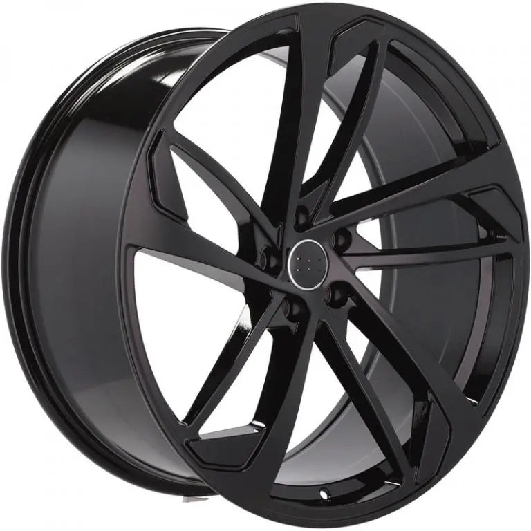 Alu kola pro Audi XE139 9.5x22 5x112 ET26 66.6 Black | Wheelsup.cz