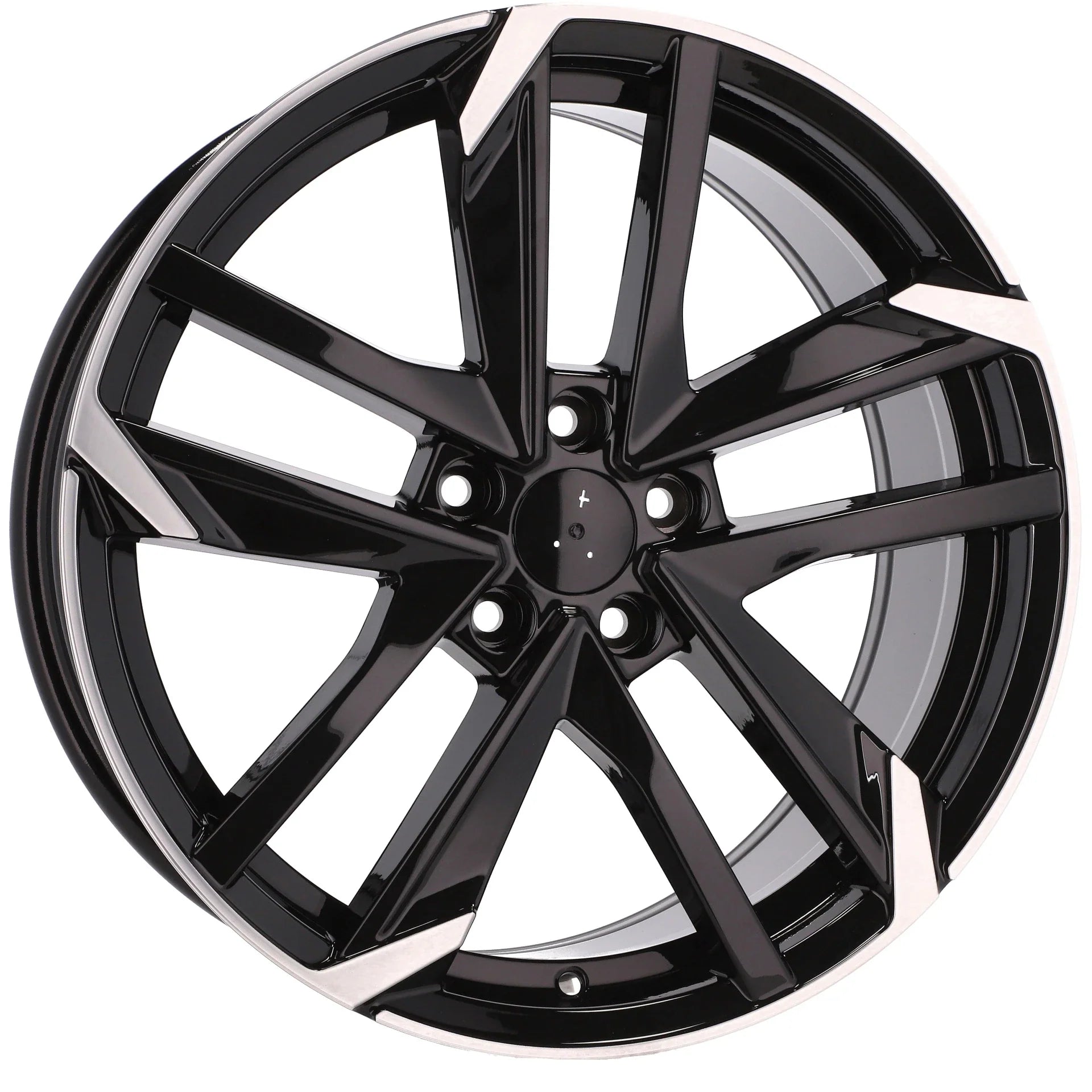 Alu kola pro Peugeot XE170 7x16 4x108 ET25 65.1 Black Polished Half Matt | Wheelsup.cz