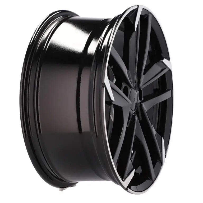 Alu kola pro Peugeot XE170 7.5x17 5x108 ET44 65.1 Black Polished | Wheelsup.cz