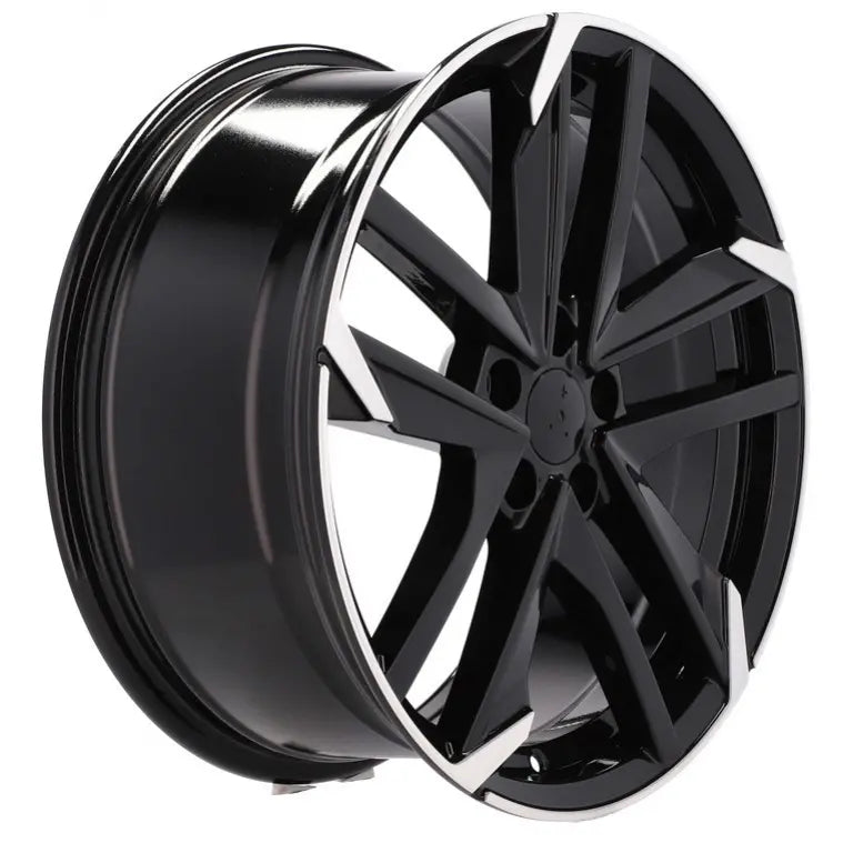Alu kola pro Peugeot XE170 7.5x17 5x108 ET44 65.1 Black Polished | Wheelsup.cz
