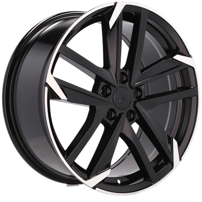 Alu kola pro Peugeot XE170 8x18 5x108 ET45 65.1 Black Polished | Wheelsup.cz