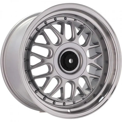Alu kola pro BMW XE244 9.5x18 5x120 ET30 74.1 Silver & Polished Lip
