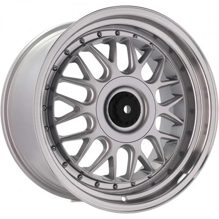 Alu kola pro BMW XE244 8.5x18 5x120 ET35 74.1 Silver & Polished Lip