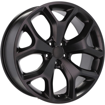 Alu kola pro Dodge XE256 8x20 5x115 ET40 71.6 Black Half Matt | Wheelsup.cz