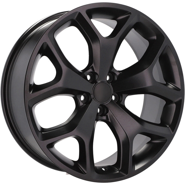 Alu kola pro Dodge XE256 8x20 5x115 ET40 71.6 Black Half Matt | Wheelsup.cz