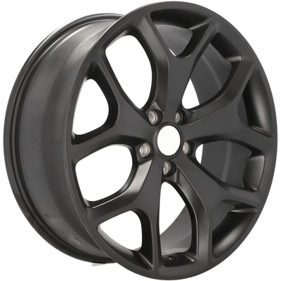 Alu kola pro Dodge XE256 8x20 5x115 ET40 71.6 Black Half Matt | Wheelsup.cz