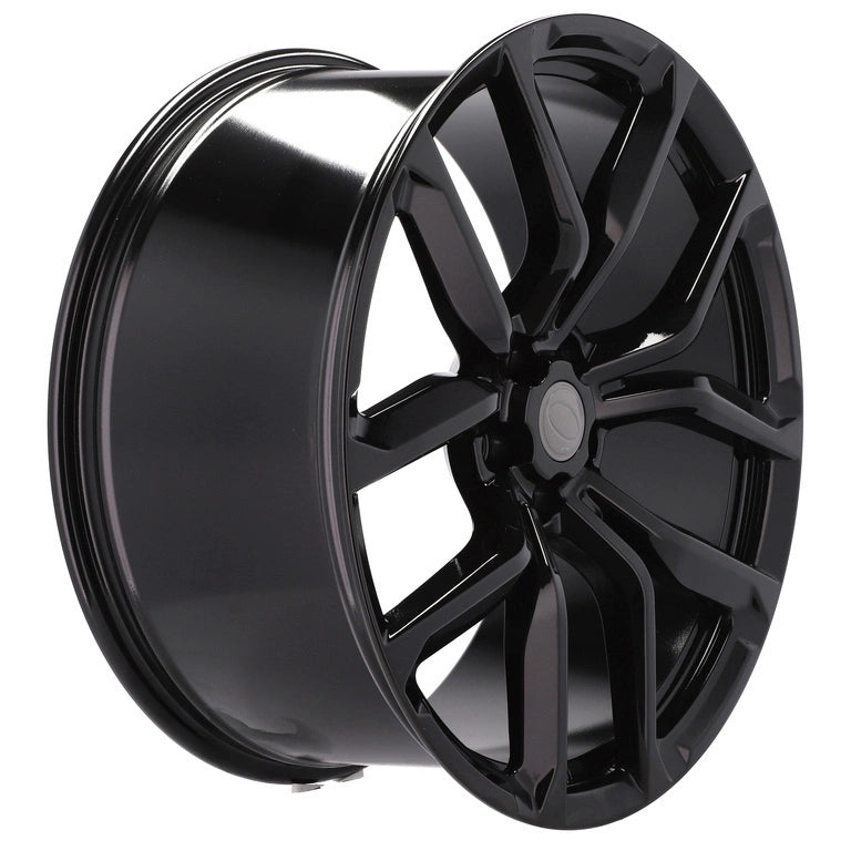 Alu kola pro Land Rover XE328 9.5x22 5x108 ET42 63.4 Black Half Matt | Wheelsup.cz