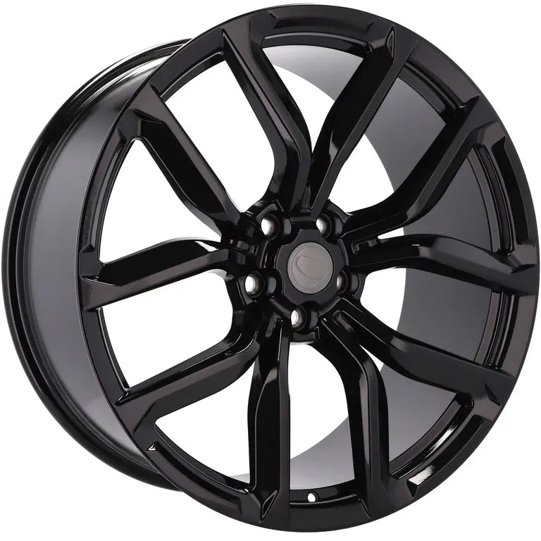 Alu kola pro Land Rover XE328 10x22 5x120 ET45 72.6 Black | Wheelsup.cz