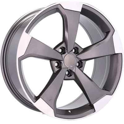 Alu kola pro Audi XE351 7.5x17 5x112 ET45 66.6 Grey Polished | Wheelsup.cz