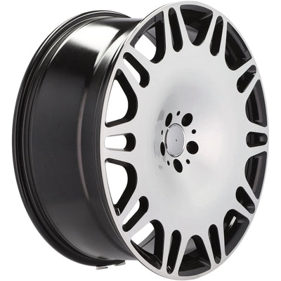 Alu kola pro Mercedes XE629 9x22 5x112 ET32 66.6 Black Polished