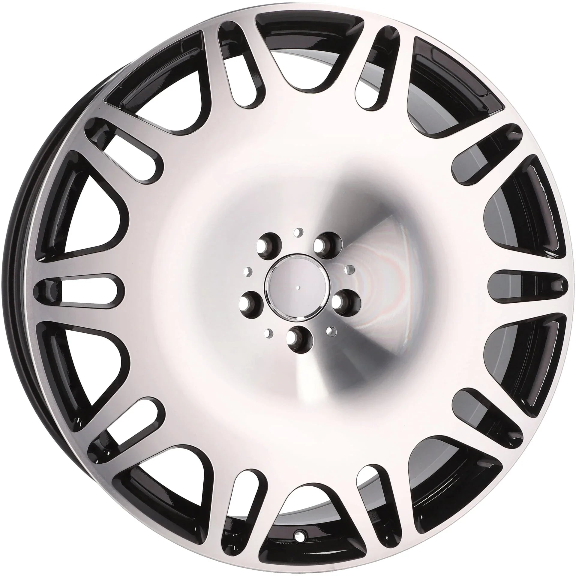 Alu kola pro Mercedes XE629 9x22 5x112 ET32 66.6 Black Polished | Wheelsup.cz