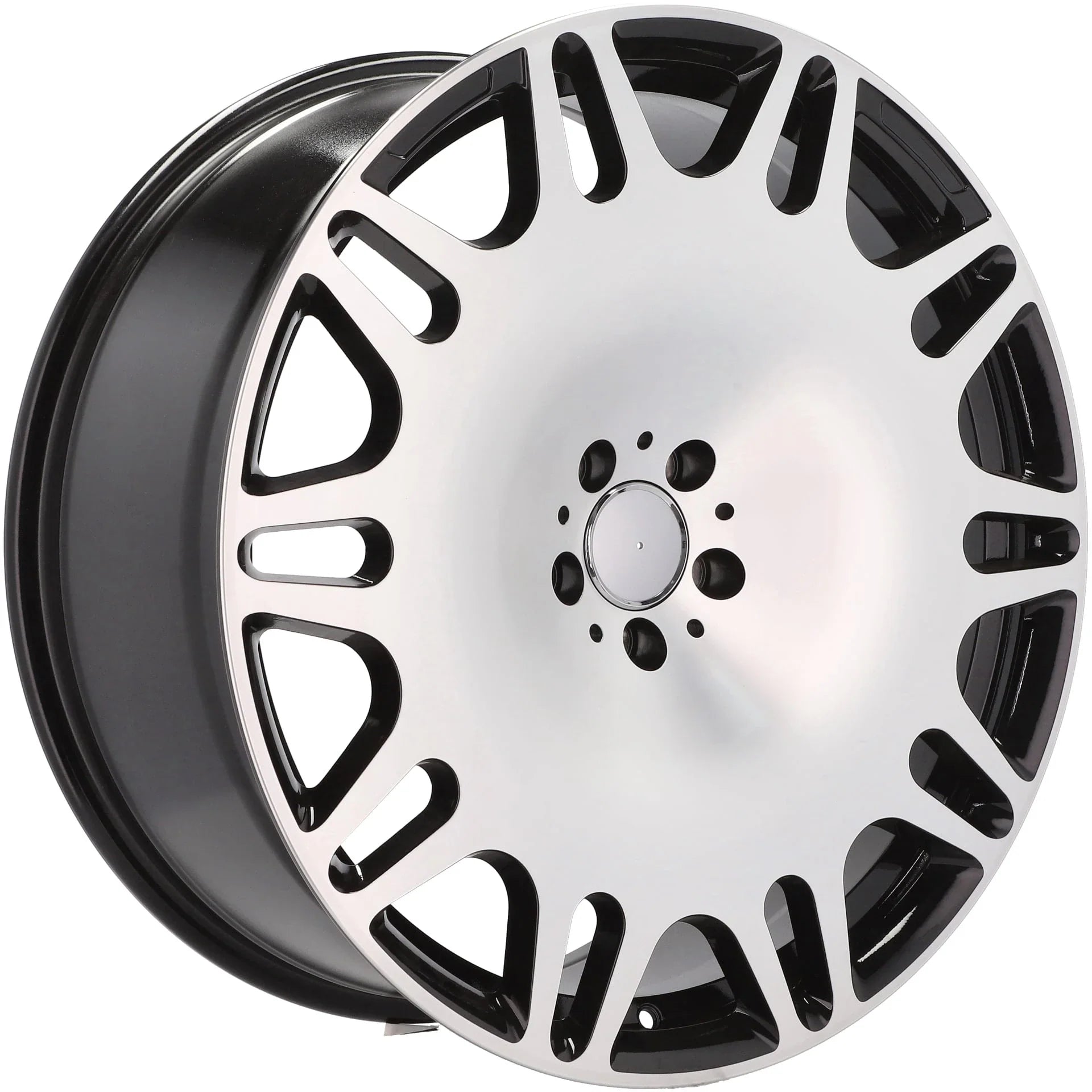 Alu kola pro Mercedes XE629 10.5x22 5x112 ET38 66.6 Black Polished | Wheelsup.cz