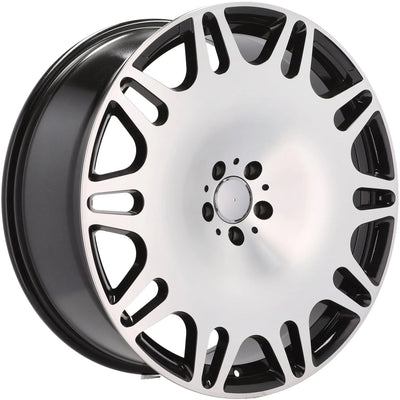 Alu kola pro Mercedes XE629 9x22 5x112 ET32 66.6 Black Polished | Wheelsup.cz