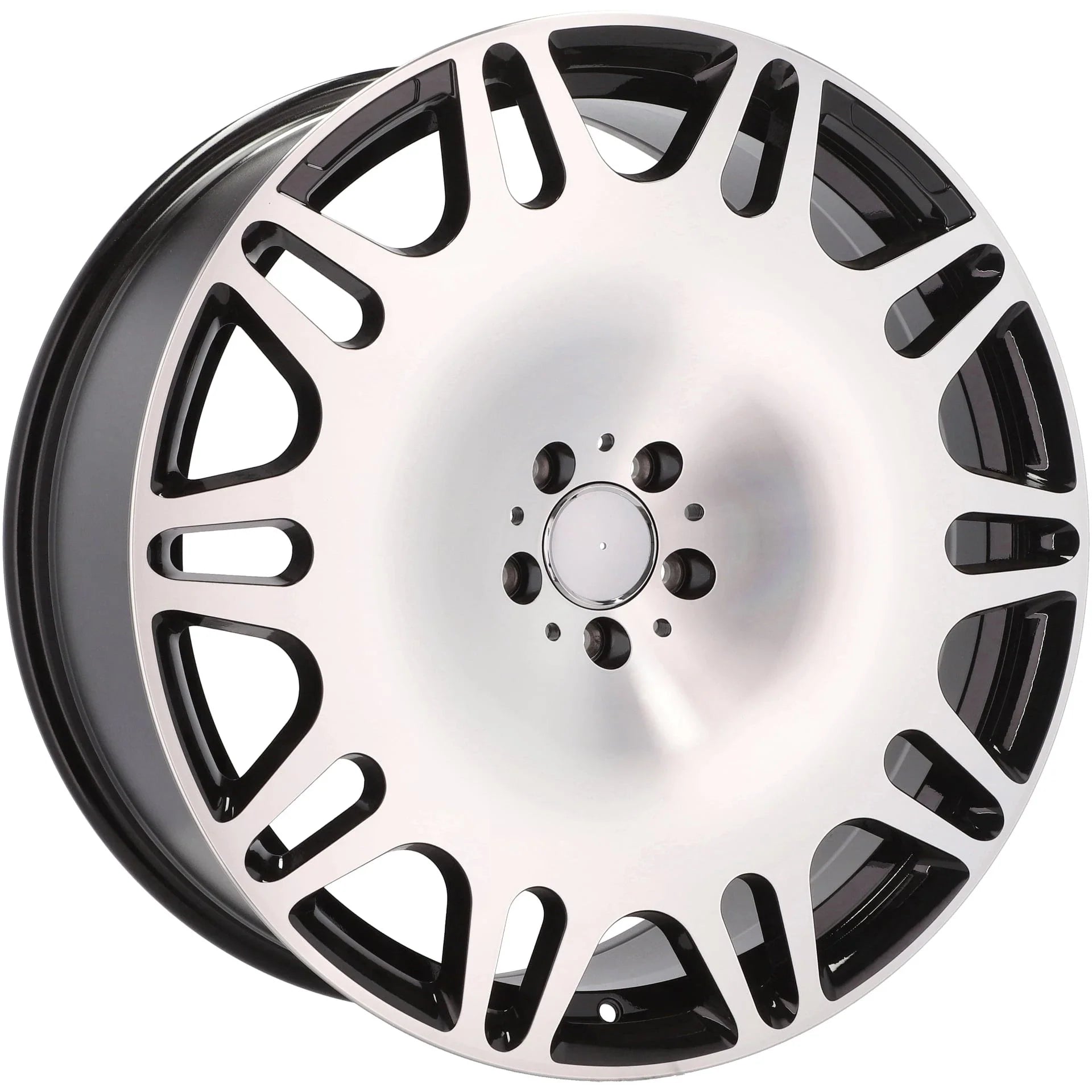 Alu kola pro Mercedes XE629 9x22 5x112 ET32 66.6 Black Polished | Wheelsup.cz