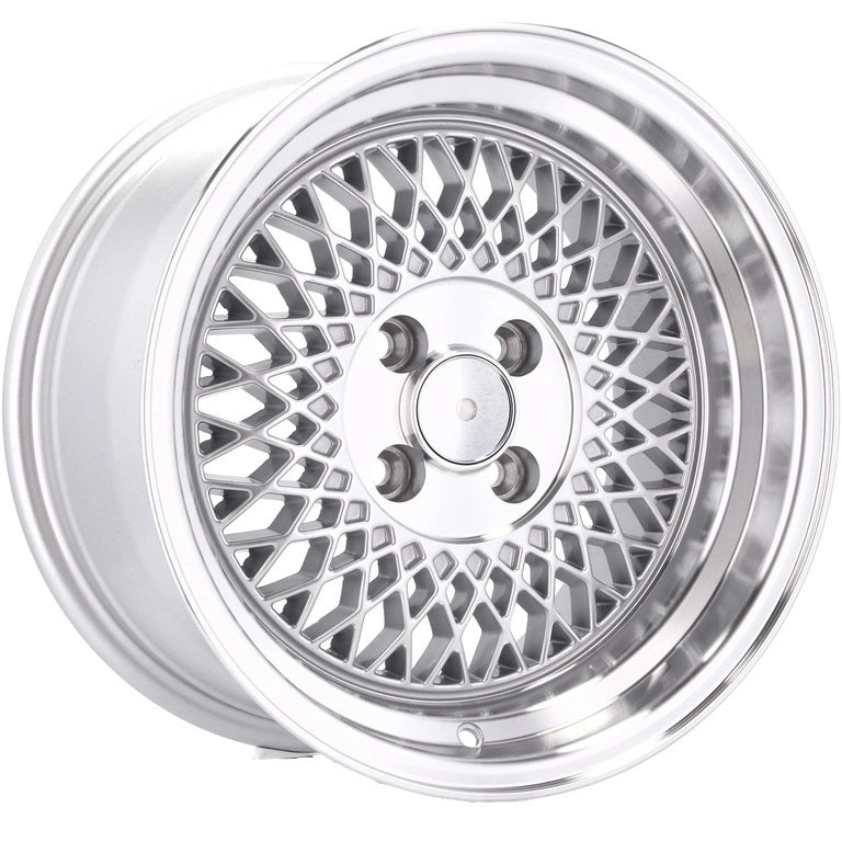 Alu kola Racing Line XF098 8x16 4x100 ET25 73.1 Machined Silver | Wheelsup.cz