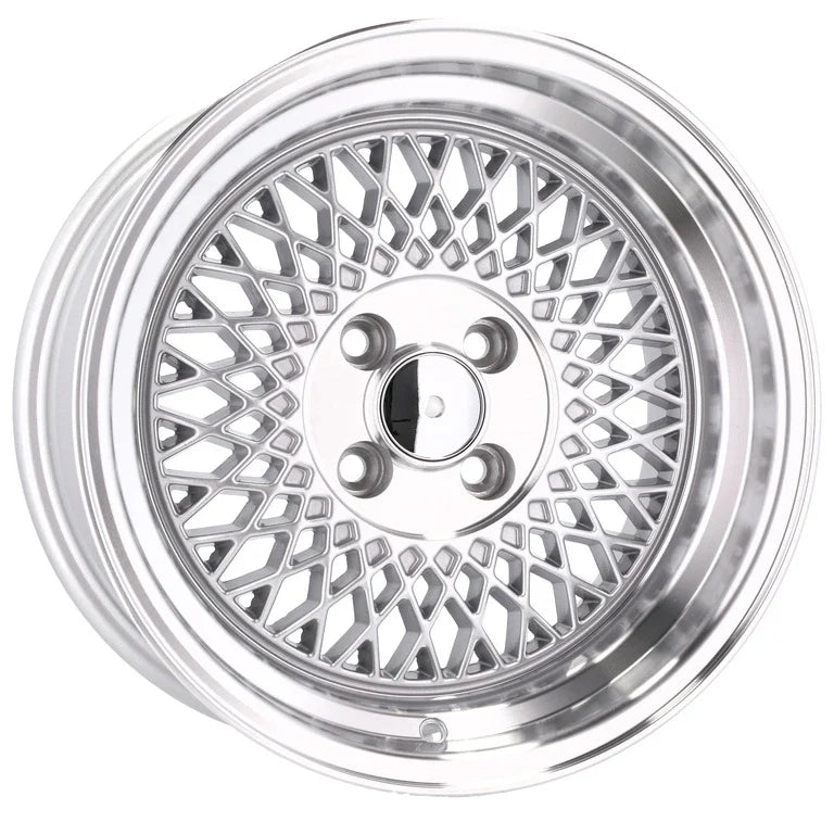 Alu kola Racing Line XF098 8x16 4x100 ET25 73.1 Machined Silver | Wheelsup.cz
