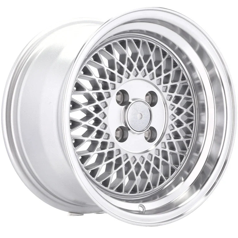 Alu kola Racing Line XF098 8x16 4x100 ET25 73.1 Machined Silver | Wheelsup.cz