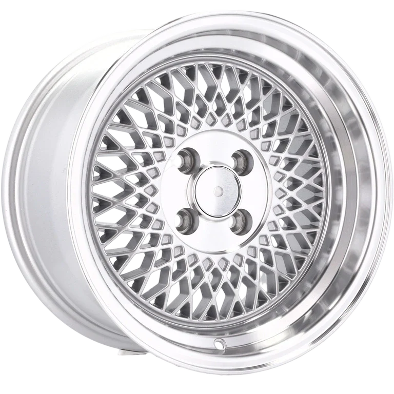 Alu kola Racing Line XF098 8.25x15 4x100 ET20 73.1 Machined Silver | Wheelsup.cz