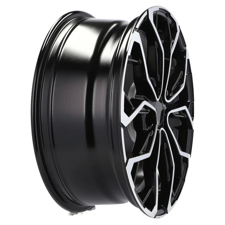 Alu kola pro Renault XF260 7x17 5x114.3 ET43 66.1 Black Polished | Wheelsup.cz