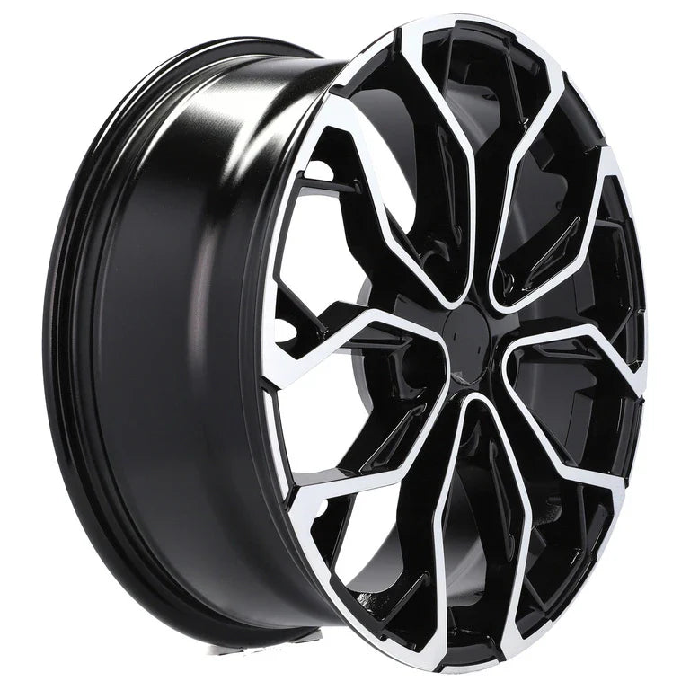 Alu kola pro Renault XF260 7x17 5x114.3 ET43 66.1 Black Polished | Wheelsup.cz