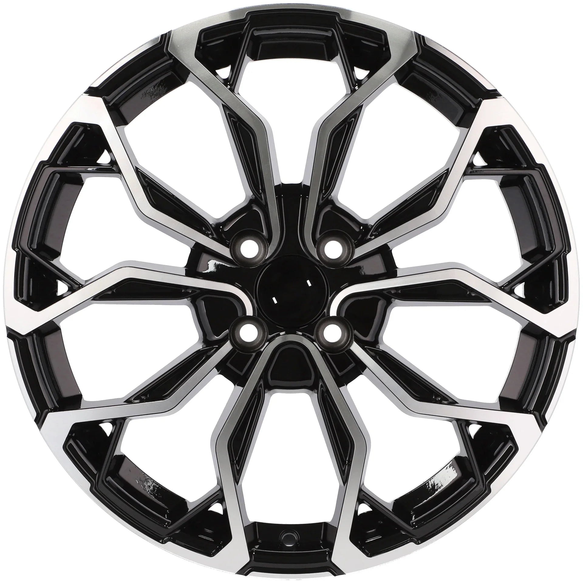Alu kola pro Renault XF260 7x17 5x114.3 ET43 66.1 Black Polished | Wheelsup.cz