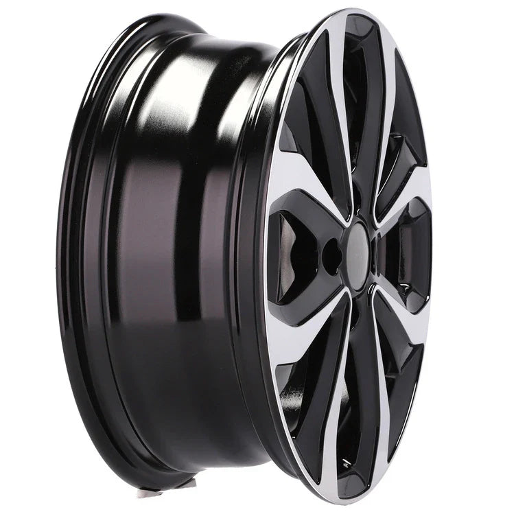 Alu kola pro Hyundai XF275 6x15 4x100 ET45 54.1 Black Polished | Wheelsup.cz