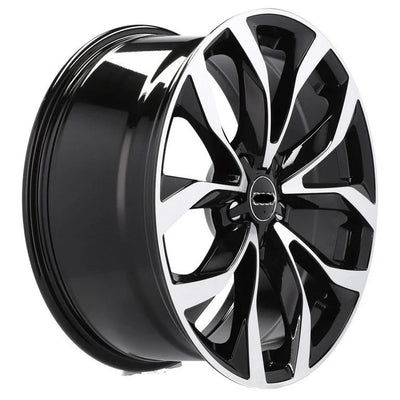 Alu kola pro Audi XF562 7.5x17 5x112 ET40 66.6 Black Polished | Wheelsup.cz
