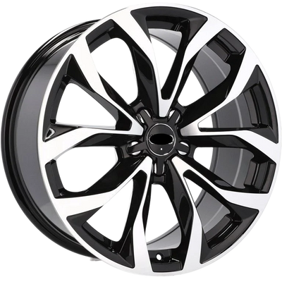 Alu kola pro Audi XF562 7.5x17 5x112 ET40 66.6 Black Polished | Wheelsup.cz
