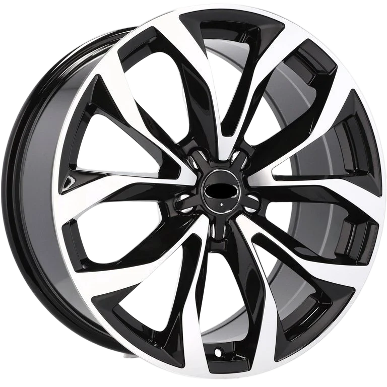 Alu kola pro Audi XF562 7.5x17 5x112 ET40 66.6 Black Polished | Wheelsup.cz