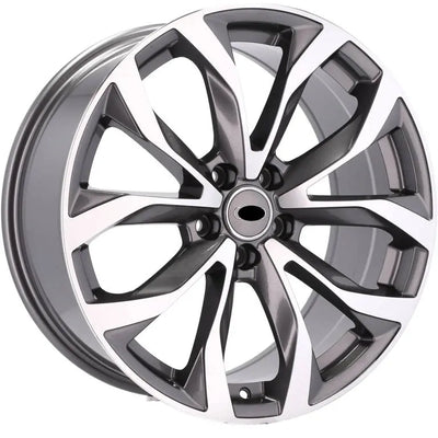 Alu kola pro Audi XF562 8x18 5x112 ET39 66.6 Grey Polished | Wheelsup.cz