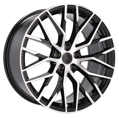 Alu kola pro Audi XFE30 8x18 5x112 ET35 66.6 Black Polished | Wheelsup.cz