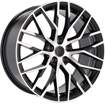 Alu kola pro Audi XFE30 8.5x19 5x112 ET35 66.6 Black Polished | Wheelsup.cz