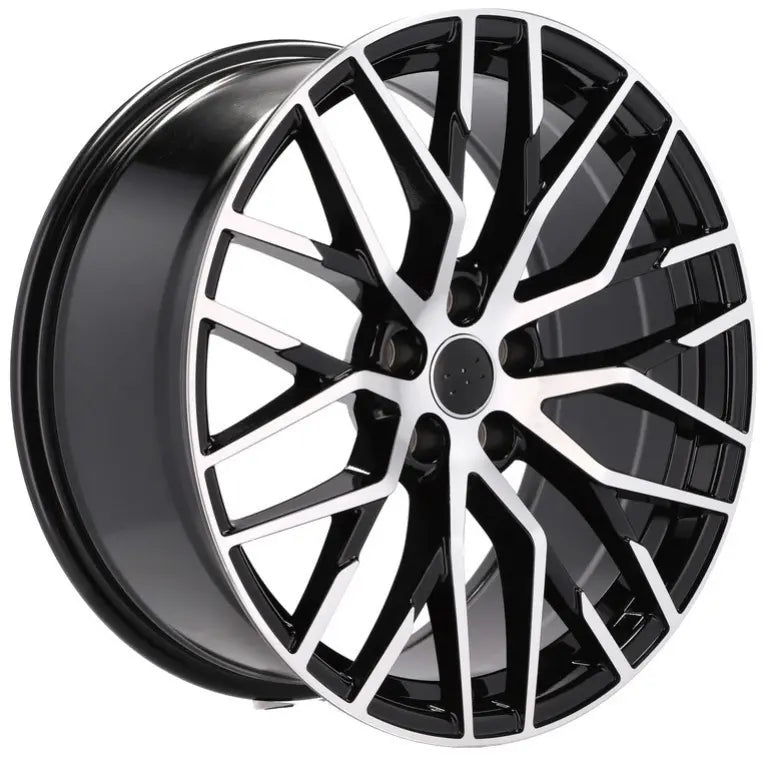 Alu kola pro Audi XFE30 8.5x19 5x112 ET40 66.6 Black Polished | Wheelsup.cz