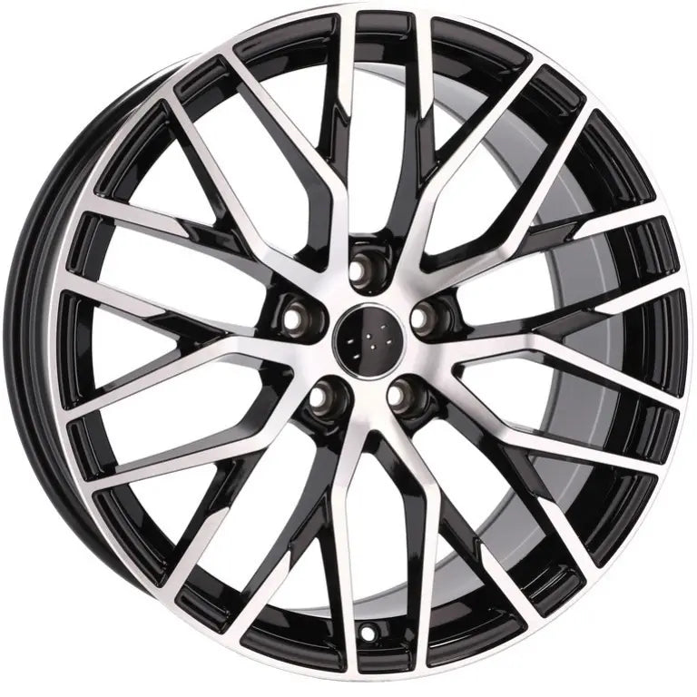 Alu kola pro Audi XFE30 8.5x19 5x112 ET40 66.6 Black Polished | Wheelsup.cz
